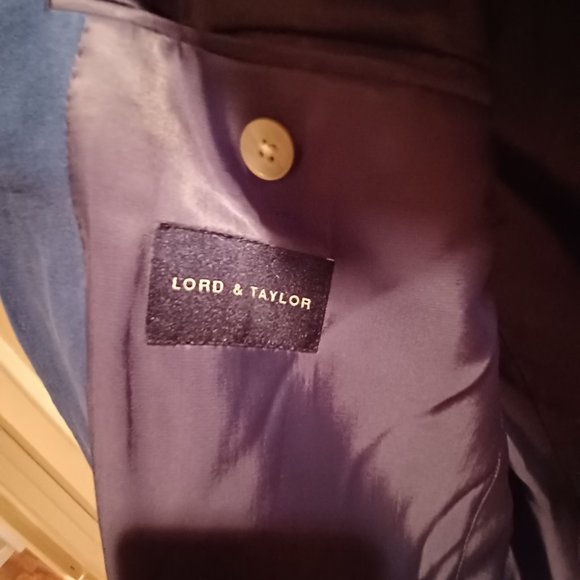 Ralph Lauren / Lord and Taylor Bright Blue Quality Cotton Sport Jacket - Picture 3 of 11